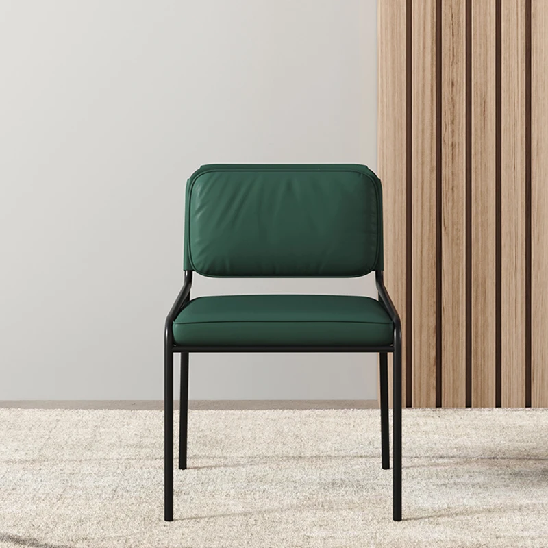 Ergonomic Modern Nordic Dining Chairs Salon Mid Century Dining Room Chairs Kitchen Chaises Salle Manger Replica Furniture image 3