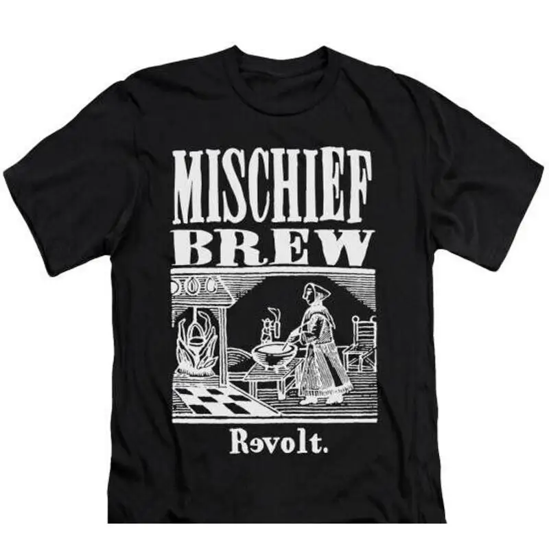 Mischief Brew T Shirt Revolt Music Band Merch Indie Rock Punk Gothic tee