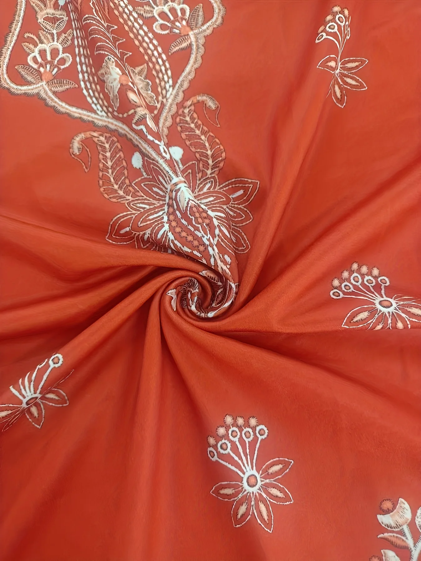 فستان مطبوع على الطراز البوهيمي العرقي مقاس كبير، فستان خارج الكتف، فستان صيفي كاجوال بأكمام قصيرة ورقبة على شكل V، ملابس بمقاسات كبيرة