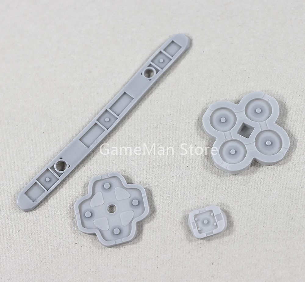 100 zestawów/partia dla 3DSXL 3DSLL silikonowy przycisk przewodzący gumowy d-pad dla 3DSXL/LL