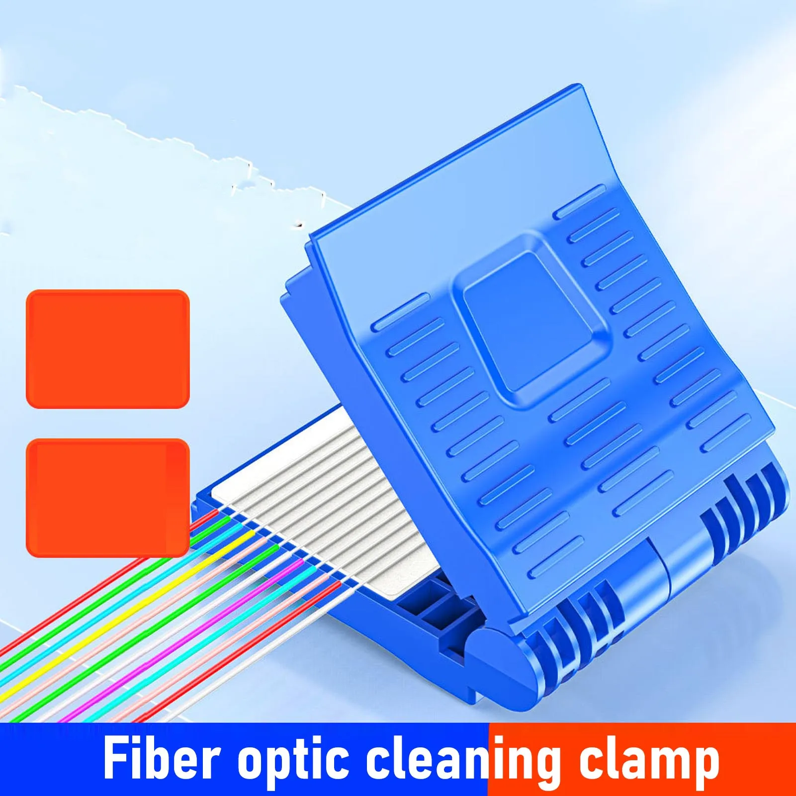 2 Set Fiber Cleaner Kit Cleaning Tools with 20Pcs Wipes Replacement Parts Accessories