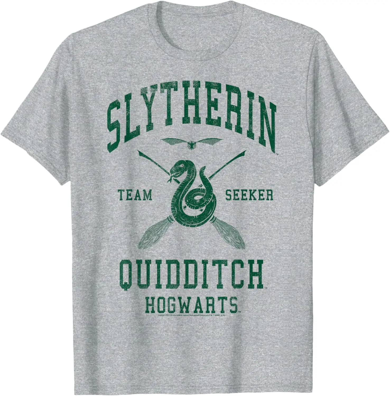 r Slytherin Team Seeker Hogwarts Quidditch T-Shirt