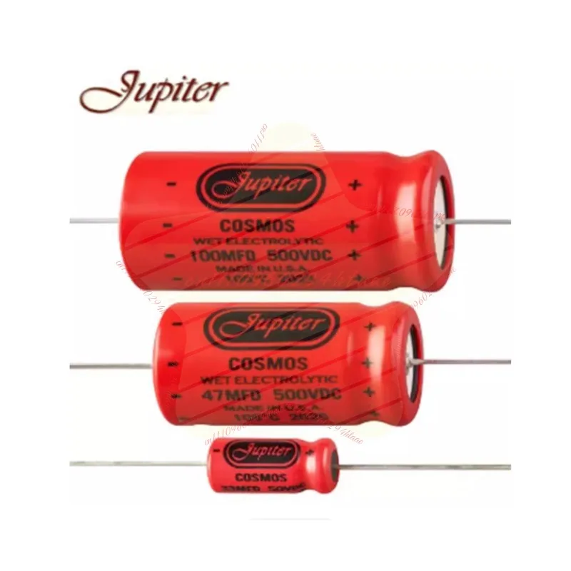 Original Jupiter Cosmos Wet Cosmic Axial Electrolytic Capacitor 25v Series
