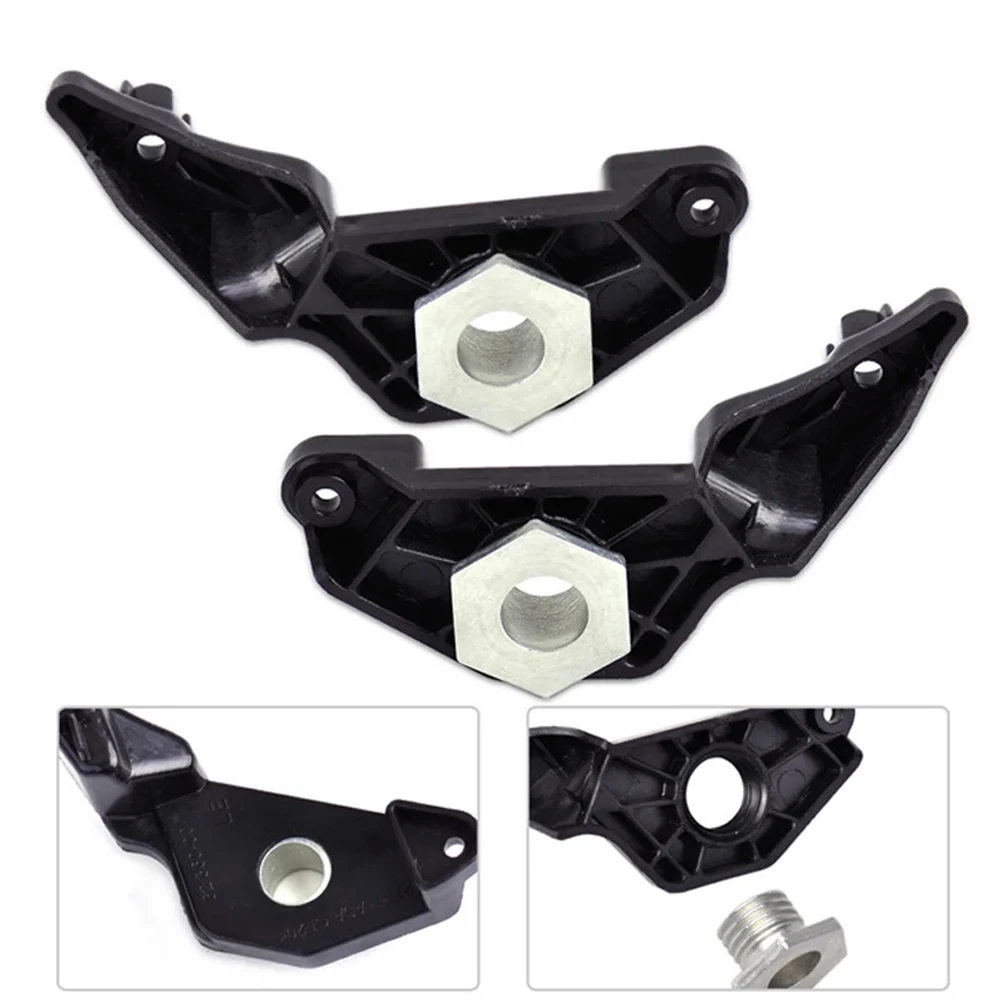 

4Pcs Car Front Headlamp Repair Kit Bracket Clip Right+Left Headlight Repair Brackets For BMW E60 E61 525i 530i 540i 545i 550i
