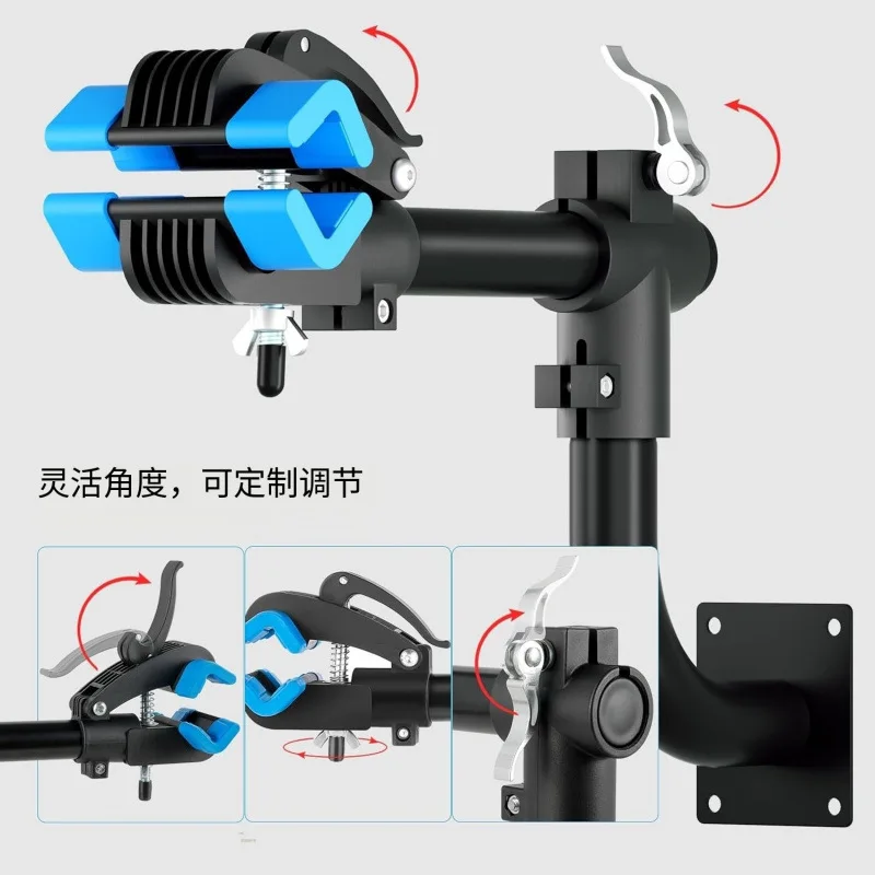 Bicycle Wall Mount, Road Bike Desktop Repair Stand, Storage Rack, Mountain Bike Indoor Mount, Display Stand