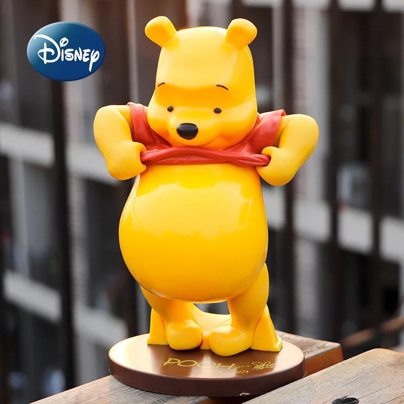 

Disney Cartoon Cute Winnie The Pooh Doll Model Statue Movable Doll Anime Decoration Collection Doll Toy Model Children's Gift