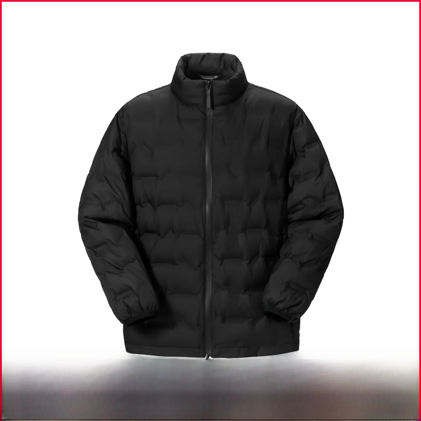 

Легкая теплая мужская пуховая куртка премиум-класса с 90% пуха, воротником-стойкой и внутренней проклейкой, для осени и зимы