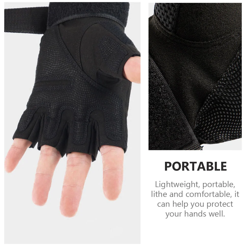 

Half Finger Cycling Gloves Warm Riding Mountain Bike Anti microfiber Sports Gloves Breathable Ergonomic Lightweight