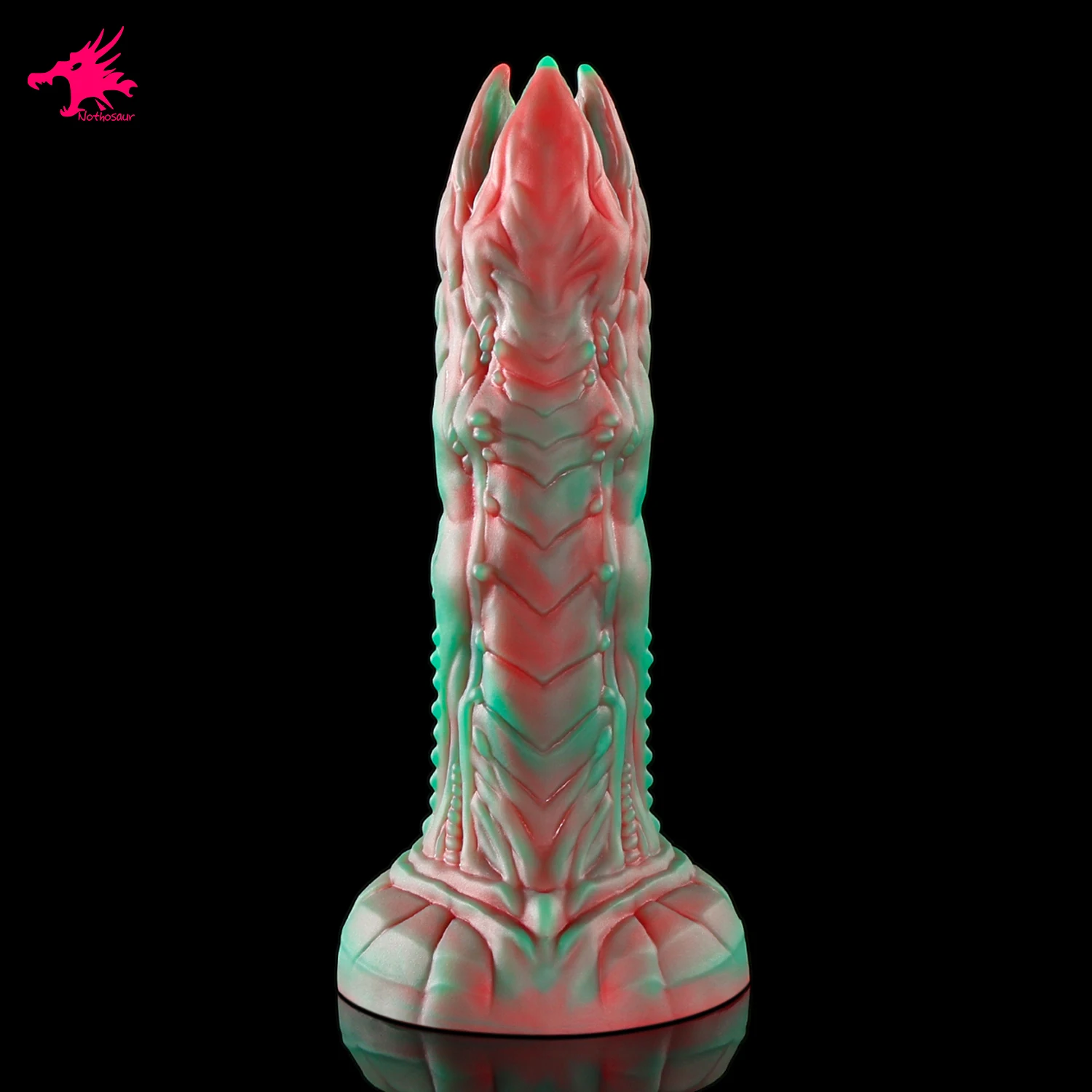 Nothosaur AUDREY II mainan seks Anal wanita, alat pembesar telur Anal Dildo Buttplug masturbasi Cup Dildo Lay telur pembesar steker mainan seks wanita