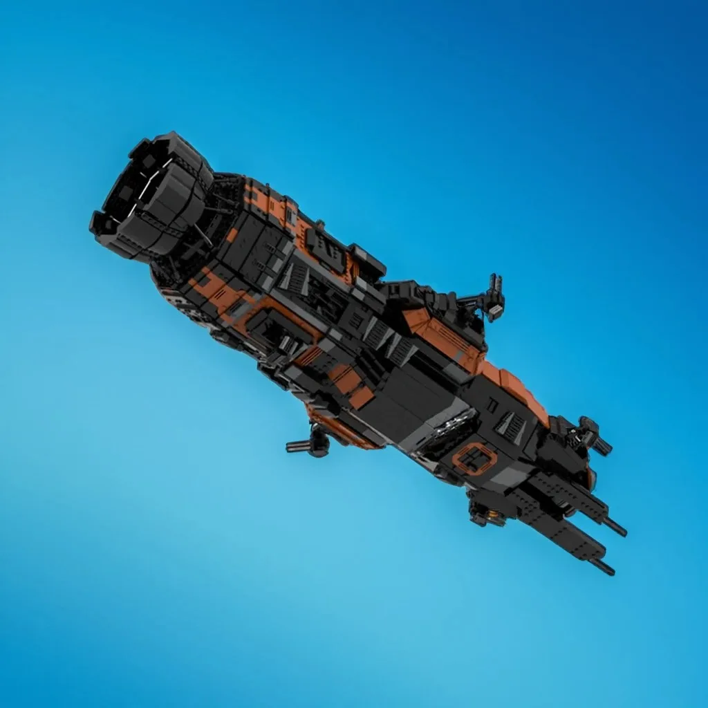 

5112 шт. MOC Corvette-класс светлый фрегат DIY Тачи Коллекционное издание образовательная модель строительные блоки игрушки на день рождения подарок