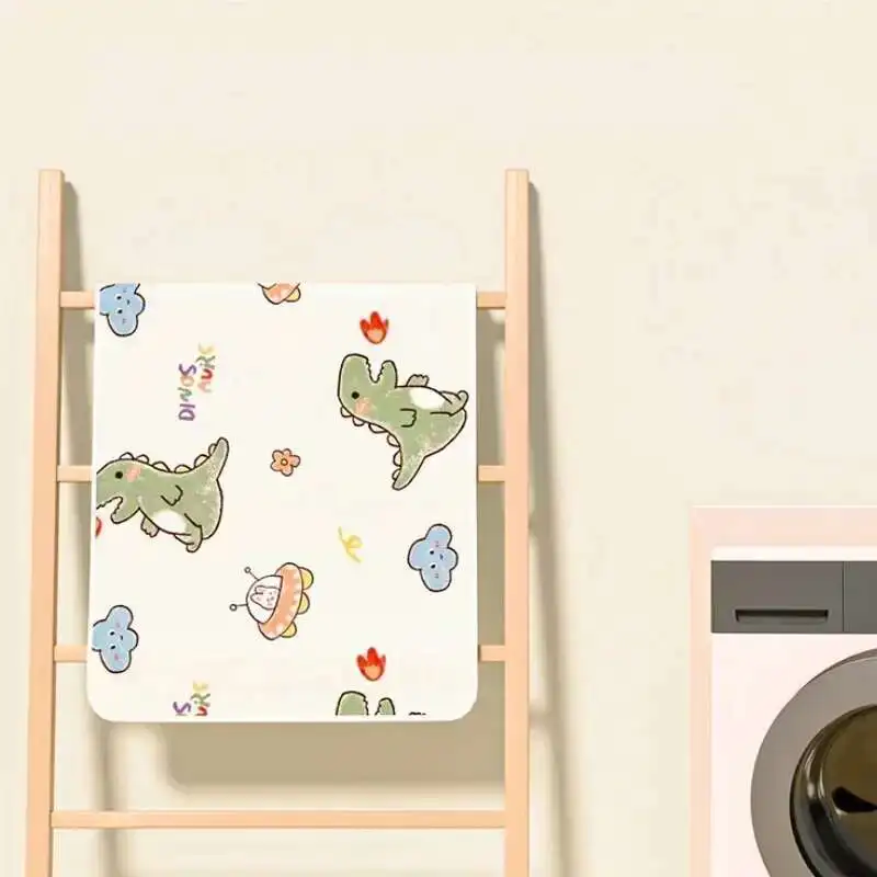 

50*70 см дышащий водонепроницаемый моющийся матрас, коврик для мочи для ребенка, милый мультяшный защитный чехол для кровати, подгузники, постельные принадлежности, подушечки для мочи, ткань