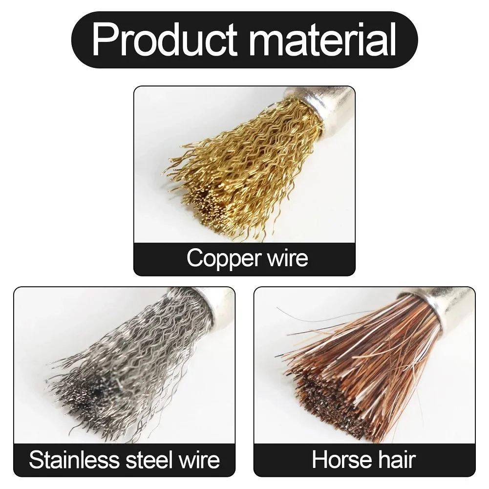 100mm Steel Wire Wheel Brush Cleaning Cleaning Tool Deburring Home Rust 100mm Steel Wire Wheel Brush Yellow Wire