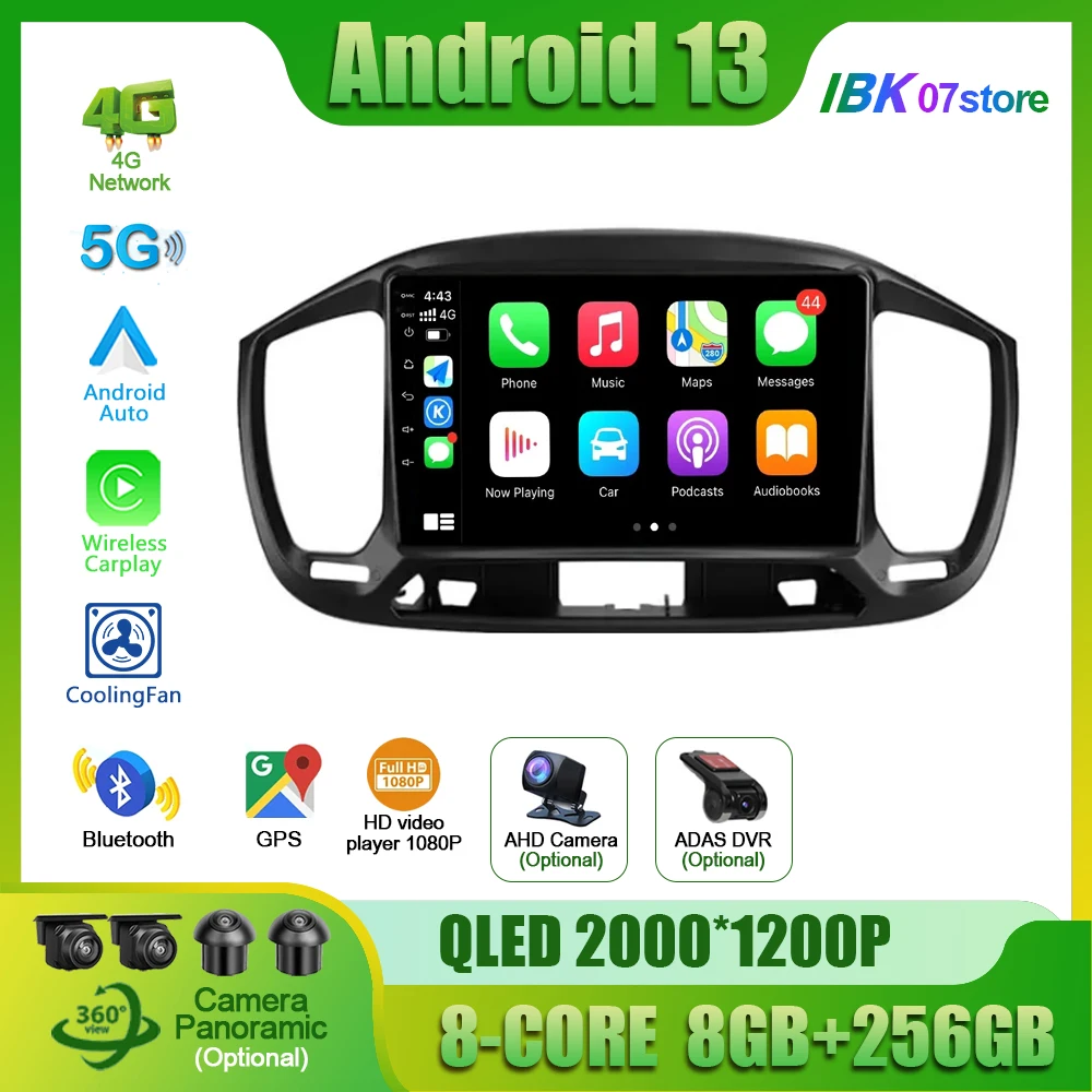 

Android For Fiat Uno 2014 - 2020 Car Screen Radio Automotivo GPS Multimedia Stereo Player Carplay Head Unit Bluetooth Pantalla