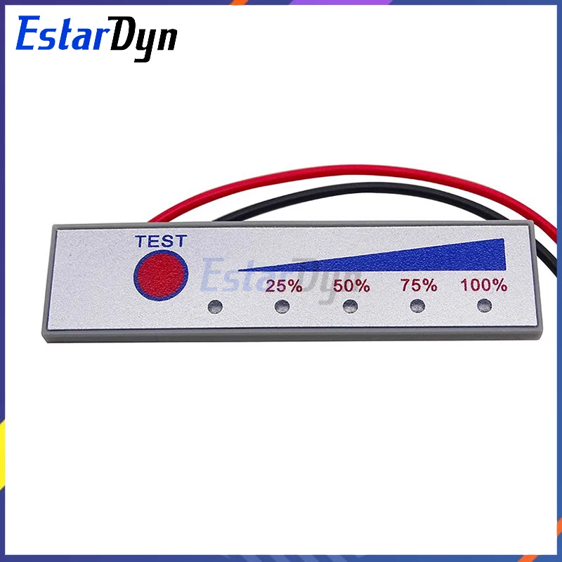 1S 2S 3S 4S 5S Li-ion Lithium Battery Capacity Indicator Electricity Power LED Display Waterproof  Meter Tester 8.4V 12.6V 16.8V