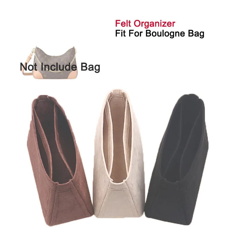 Circular Arc Shape Inner Purse , Bag Shaper Liner Inner Pouch , Insert Organizer Fit For Boulogne PM Monogram Bag