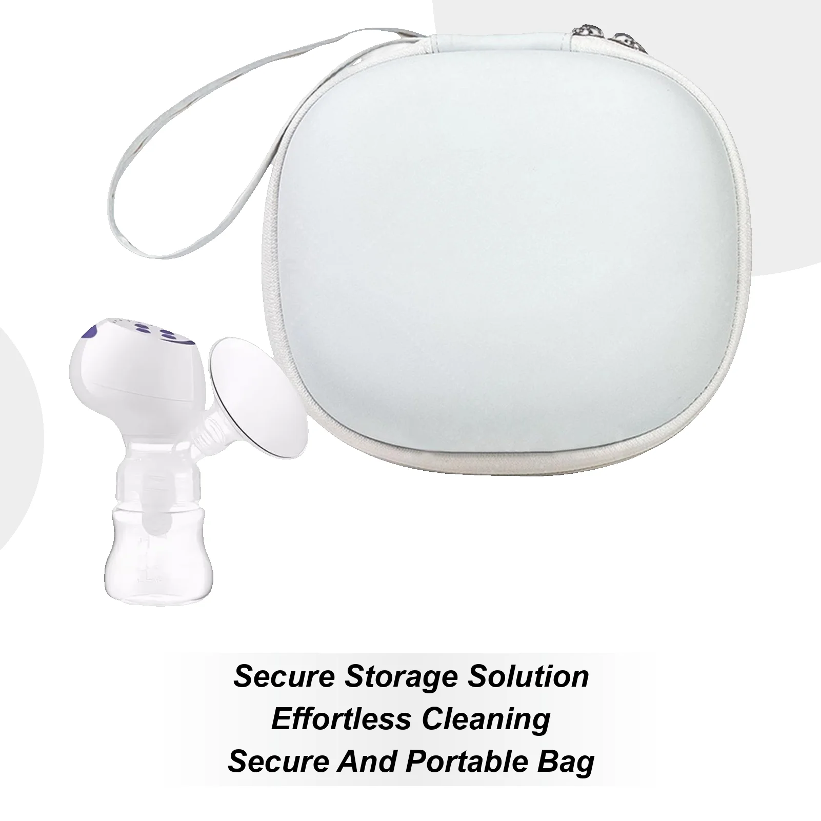 Tire-lait sacs mallette de rangement avec plusieurs compartiments étui de tire-lait pour maman enfants allaitement trajet voyage quotidien maison