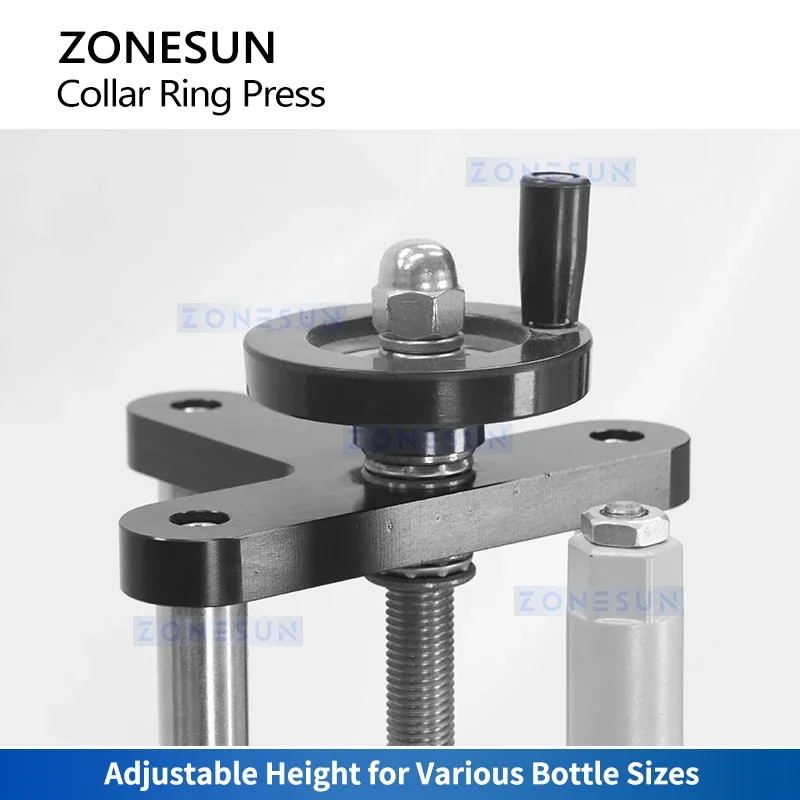 Zonesun ZS-YGX01 منضدية العطور طوق حلقة الصحافة العطور طوق تركيب أداة العطور طوق العقص آلة