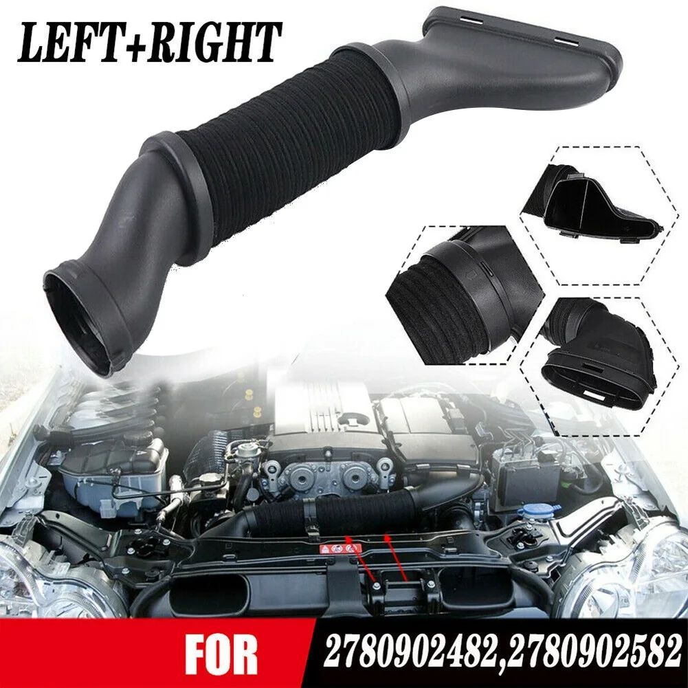 Left Side Engine Air Cleaner Intake Tube Hose 2780902582 for Mercedes Benz W166 GL450 GL550 GLE63 GLS550 ML550 ML63 AMG