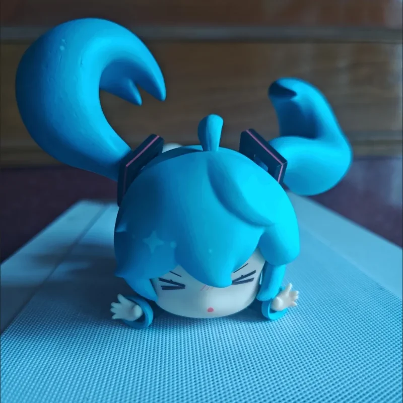 Hatsune-Boîte mystérieuse pour filles, modèle d'anime Vocaloid, ornements de beurre de figurine Fufu, boîte ennemi d'Auckland, cadeaux d'action authentiques