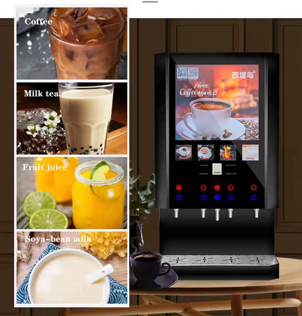 Best Price Coffee and Tea Pot Instant Tea Coffee Vending Machine