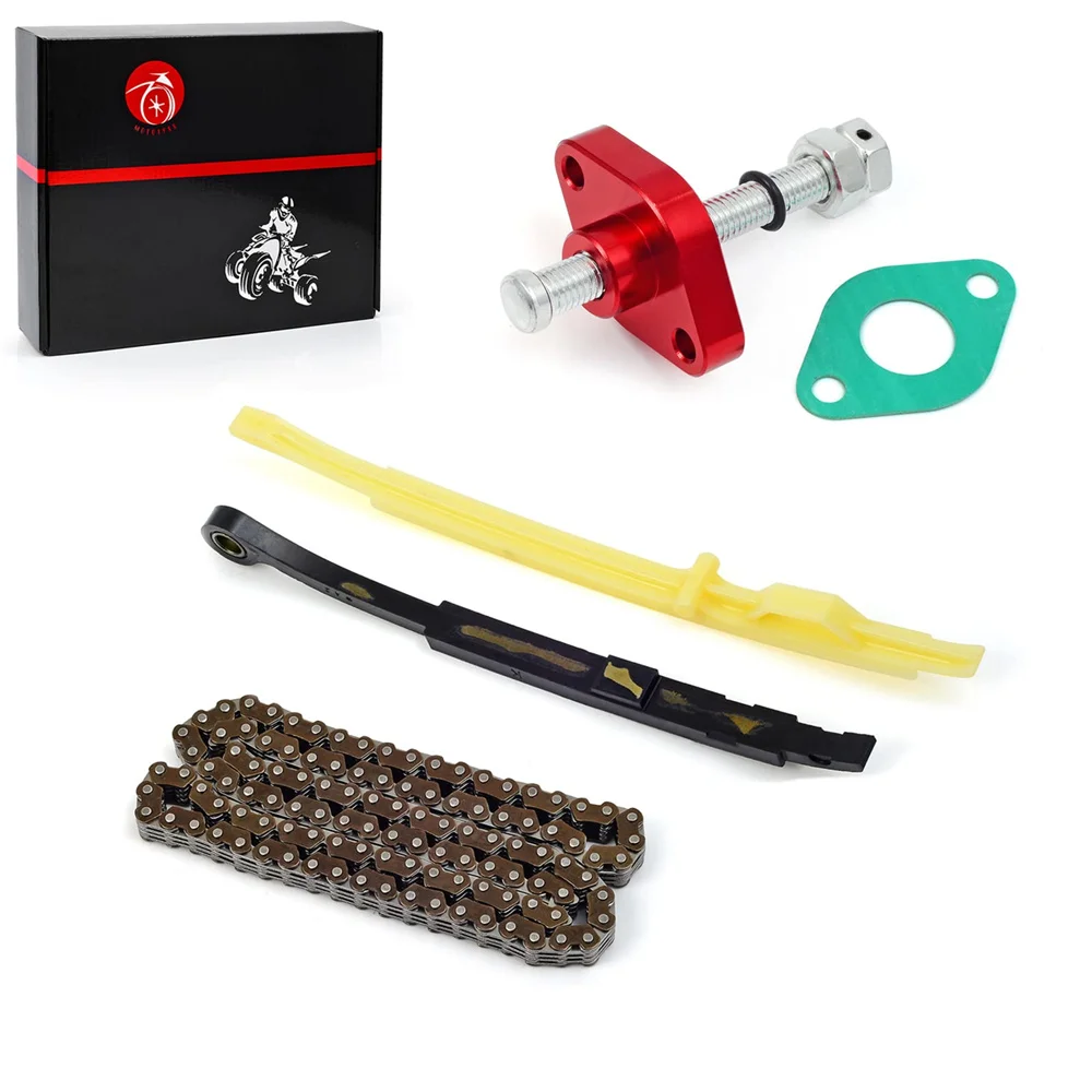 Prowadnice łańcuch rozrządu krzywki napinacz do HONDA CRF450X 2005-2017 CRF450R 2002-2008 TRX450R 2006-2009 TRX450ER 2006-2017