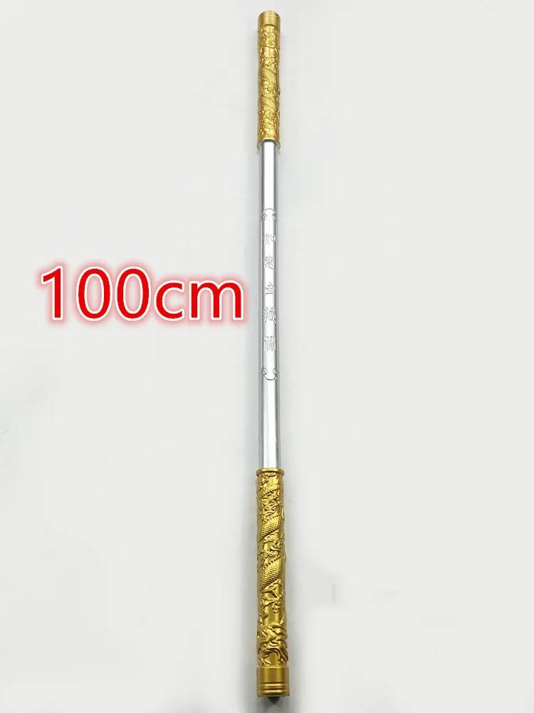 Cosplay Sun WuKong Golden Cudgel Rod Weapon Wushu Sticks Kungfu Props 1:1 Outdoor Game Safety PU Role Gift Kid Toy