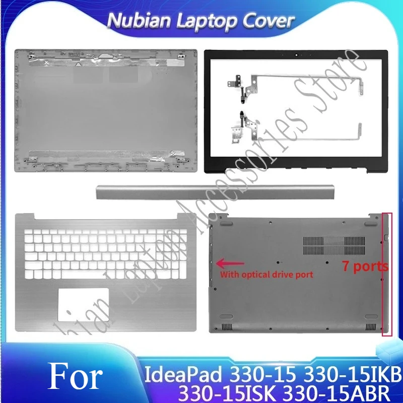 

NEW Laptop Case For IdeaPad 330-15 330-15IKB 330-15ISK 330-15ABR LCD Back Cover/Front bezel/Hinges/Palmrest/Bottom Case