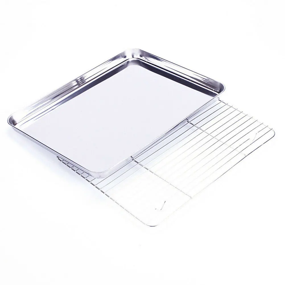 

Portable BBQ Tool Set Barbecue Grill Fry Pan Non stick Plate Roasting Tool Outdoor Accessories Lightweight Compact Easy Cleanup
