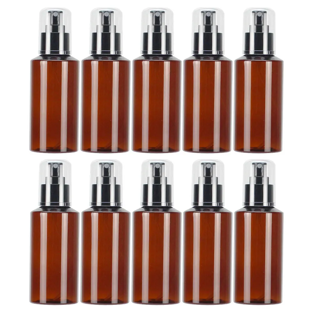 10 個スプレーミストボトルファインミストサブボトル旅行用詰め替えポータブル空の香水ボトル多機能ペット