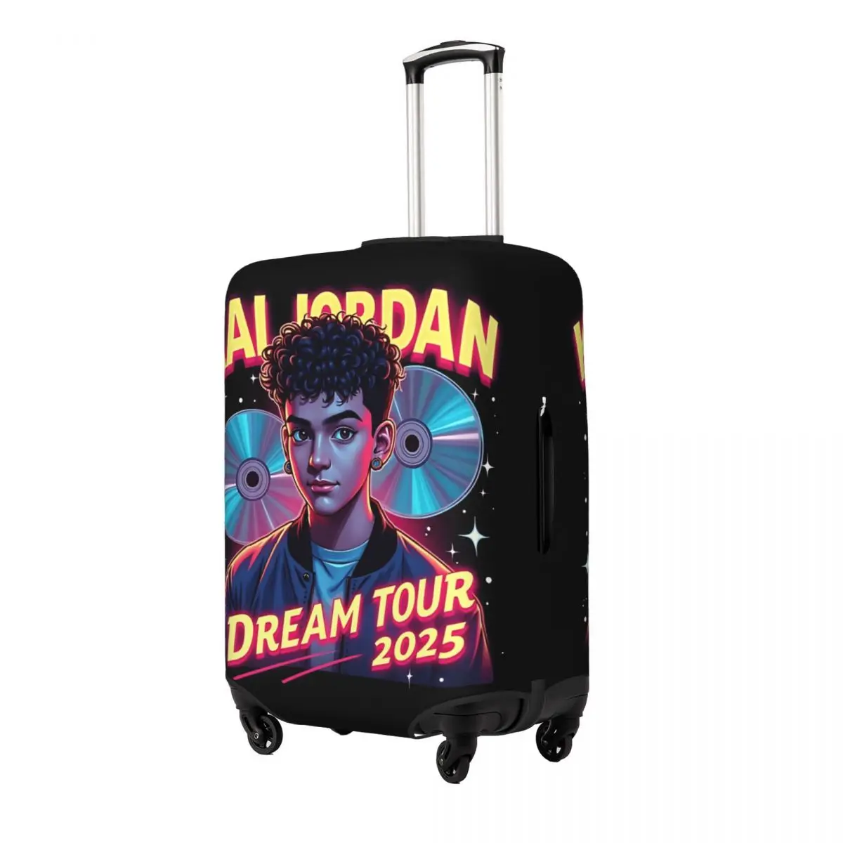 Malachi Barton Heartthrob Bootleg Suitcase Cover Cruise Trip Protector Holiday Strectch Luggage Case