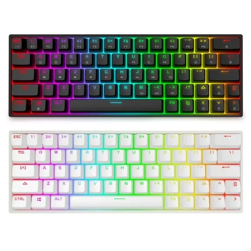 Teclado juego mecánico 547D con Gateron óptico RGB programable