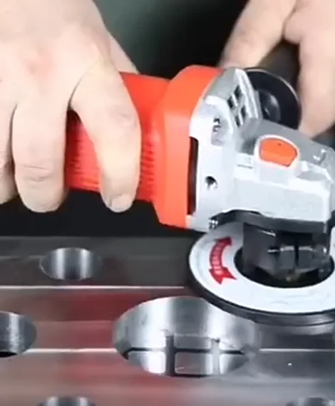 Multifunctional Portable Electric Chamfering Machine for Metal Mold, 45 Degree Chamfer, Arc and Round Hole Processing Tool