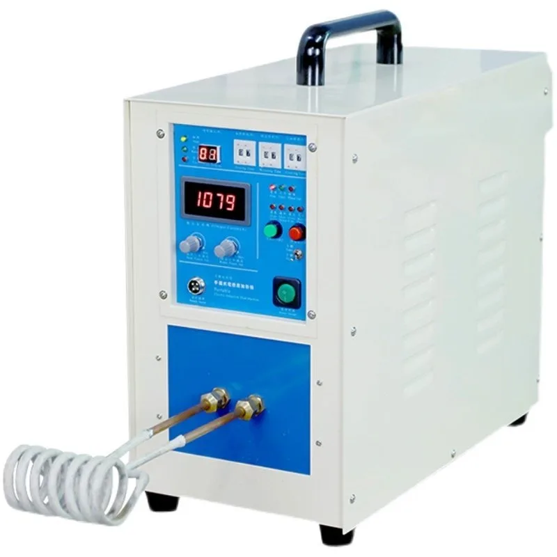 Portable Handheld 10kw Induction Heating Machine For Copper Tube Welding Metal Melting And Processing