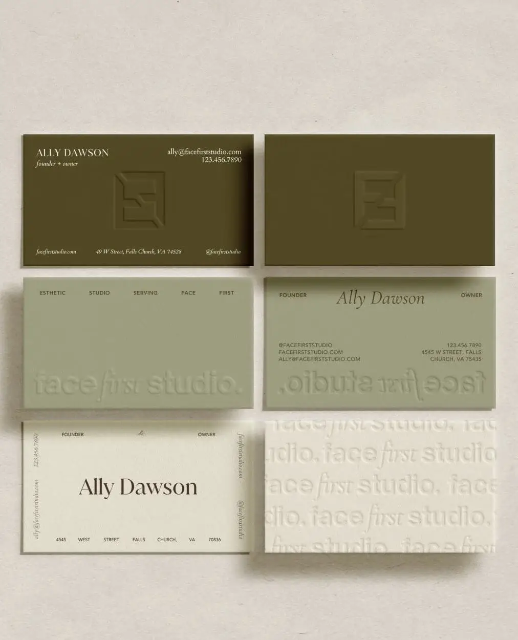 480gsm White Art Cardboard Embossed Business Cards Custom Logo Exquisite Digital Printing For Corporate Personal Use