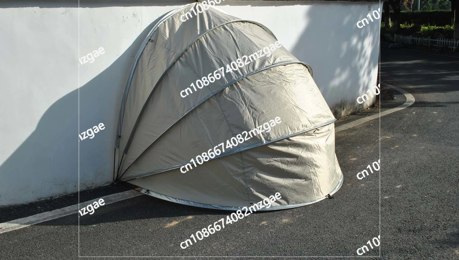 Multi-Purpose Waterproof Motorcycle Shelter Tent, All-in-One Full Enclosure Cover for Bicycle, Garage, and Outdoor Storage Needs