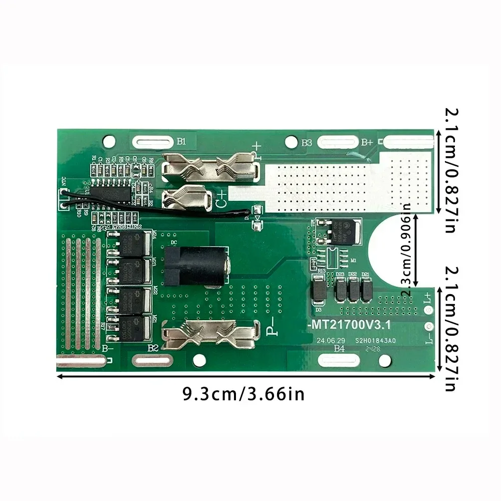Li-ion Battery Case Box Protection Circuit Board PCB For Makita Battery 10X21700