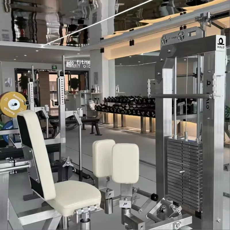 Durable Home Fitness Equipment Adjustable Hip Abduction Machine with Large Universal Loader for Leg Arm Training Steel Material