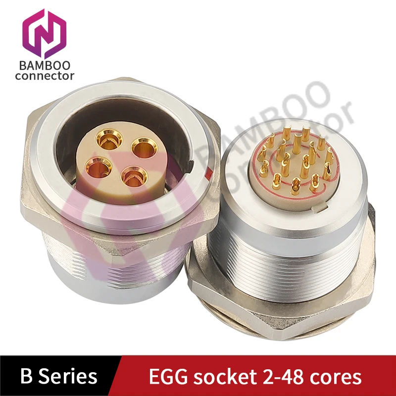 EGG.3B EGG.4B Push-pull self-locking connector 310 348 Convenient plug-in self-locking system connector circular connector 4B
