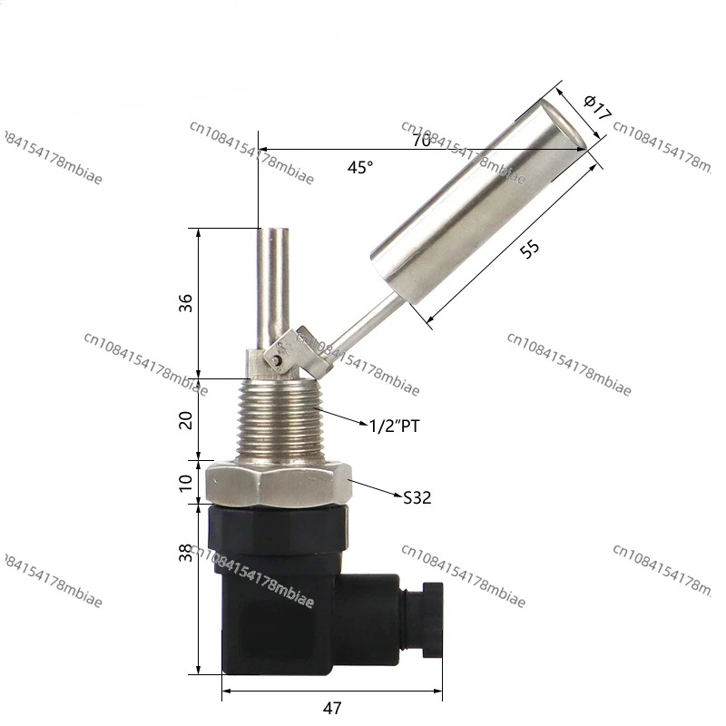 4 Minute Float Level Switch/duck-bill Type Level Switch/water Level Controller