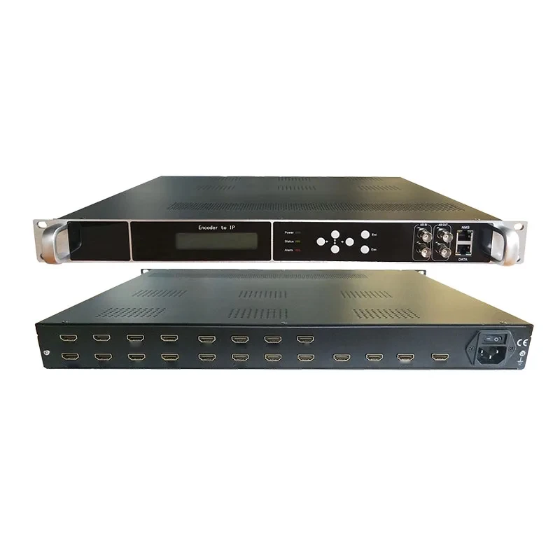 Dibview OTV-EPA20 20-channel H.264 H.265 Video encoder 1080p@60fps with 4 MPTS output for digital tv headend