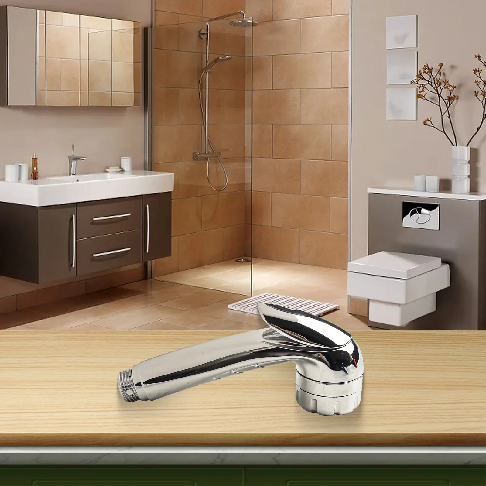 

Насадка для душа, биде, маленькая насадка для унитаза, водонепроницаемая, размер 14,5 см, хромированная, устойчивая к коррозии, для больших транспортных средств