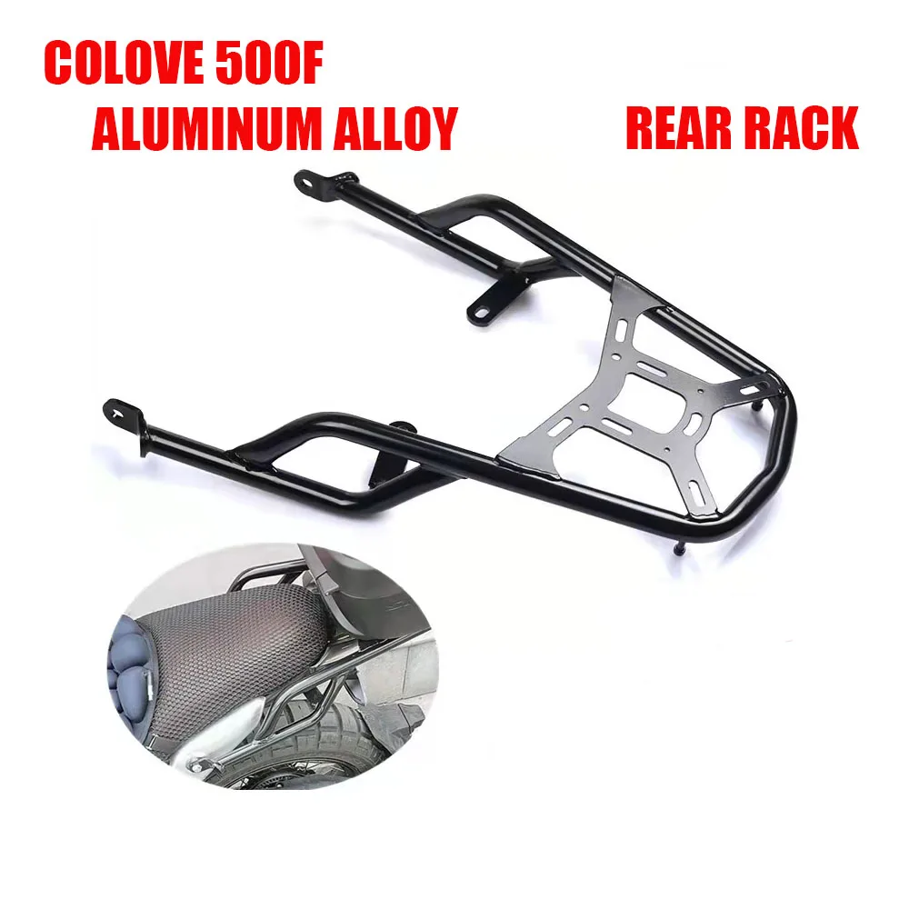 New MotorcycleSpecial Rear Armrest Accessories 500F Rear Wing Travel Rack Backrest FOR COLOVE 500F