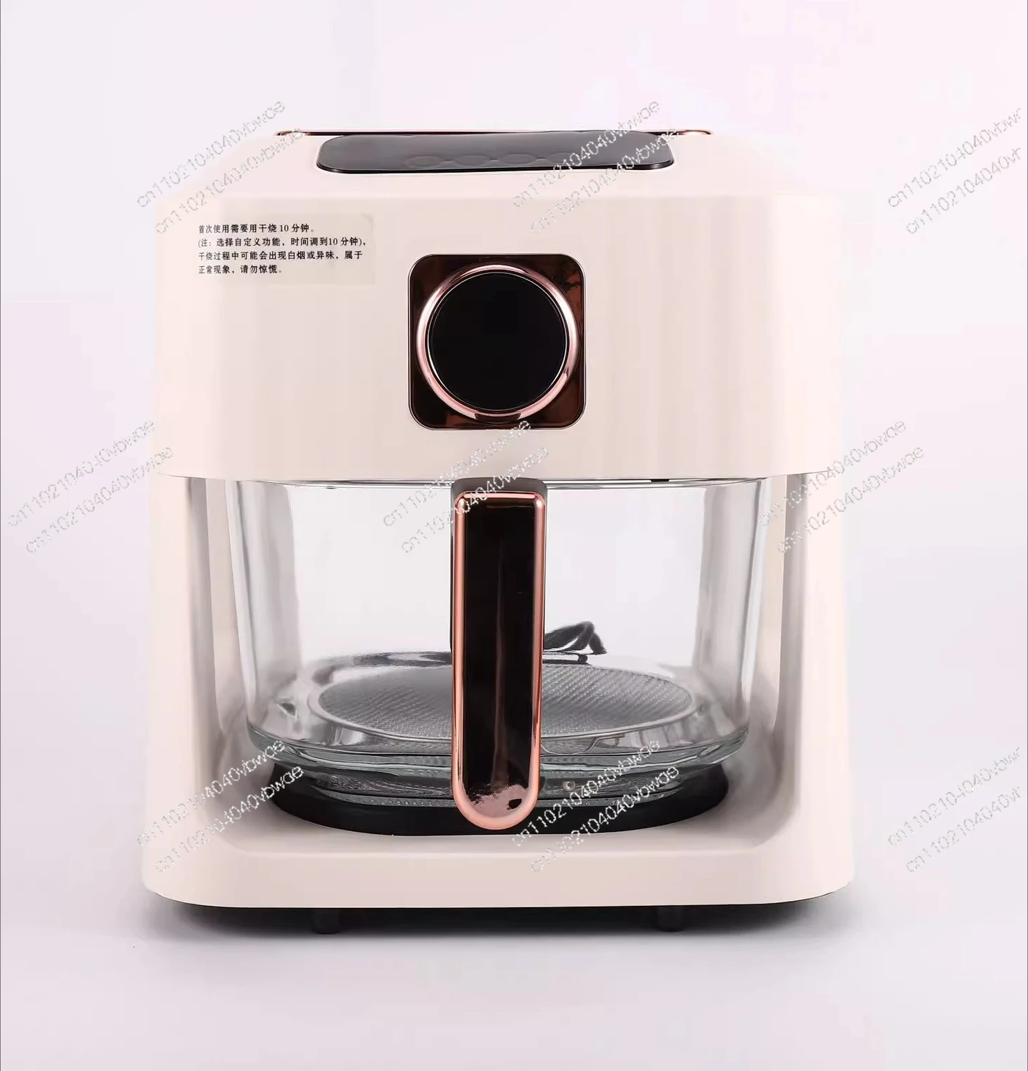 

Визуальная стеклянная фритюрница объемом 6 л, бытовая многофункциональная автоматическая электрическая фритюрница, интеллектуальная сенсорная