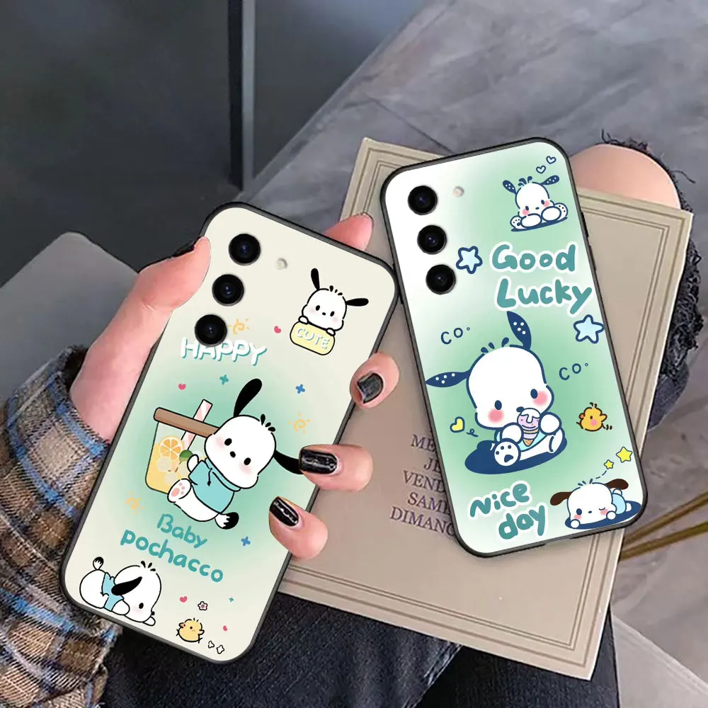 Cute Pachacco Phone Case For Samsung S9 S10 A91 S20 S11 S21 S22 S23 S24 S30 FE PLUS ULTRA 5G Soft Case Funda Coque Capa Shell