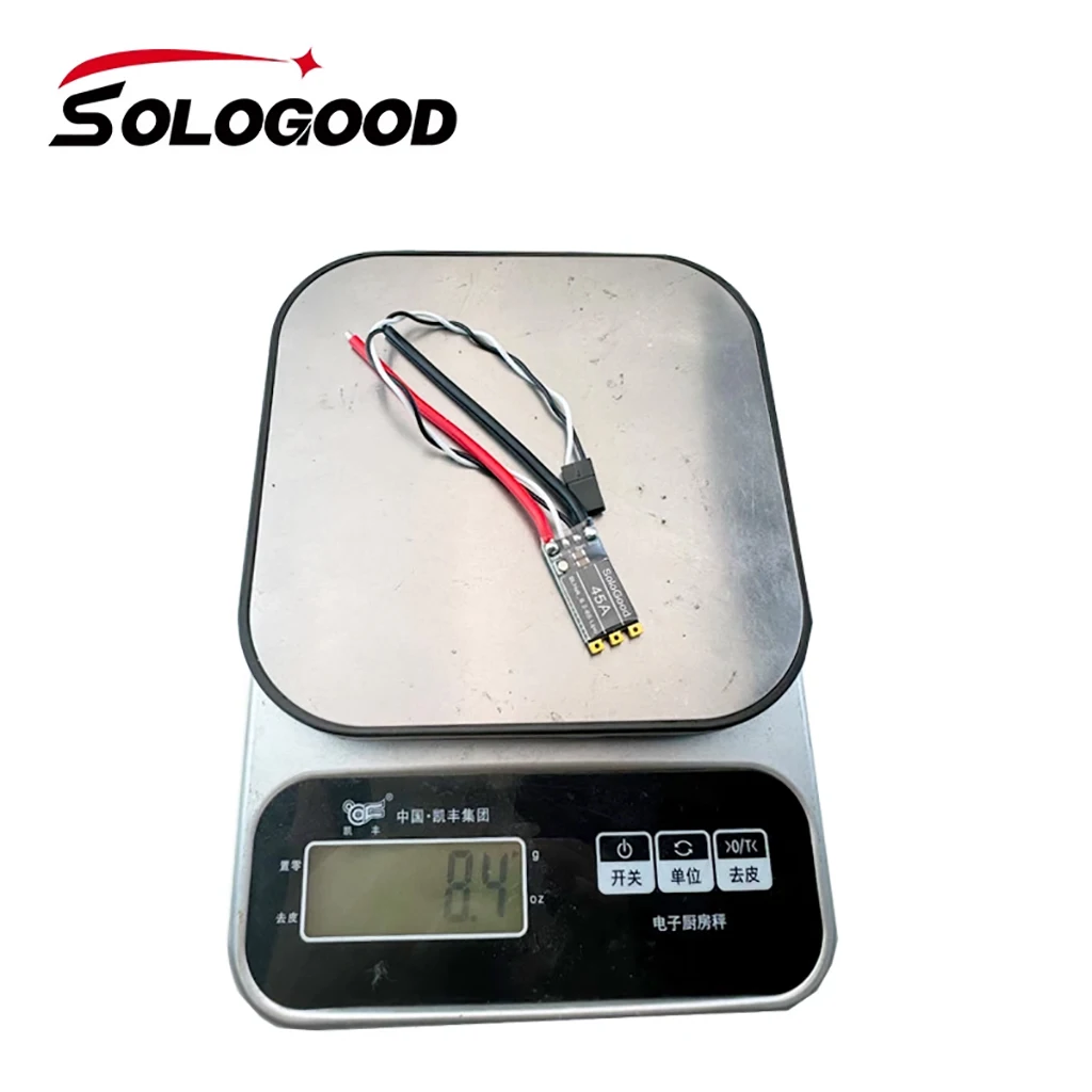 SoloGood 35A 2-5S 45A 2-6S BLHeli_S ESC compatible con fuente de alimentación 2-6S para RC FPV Quadcopter Drone avión