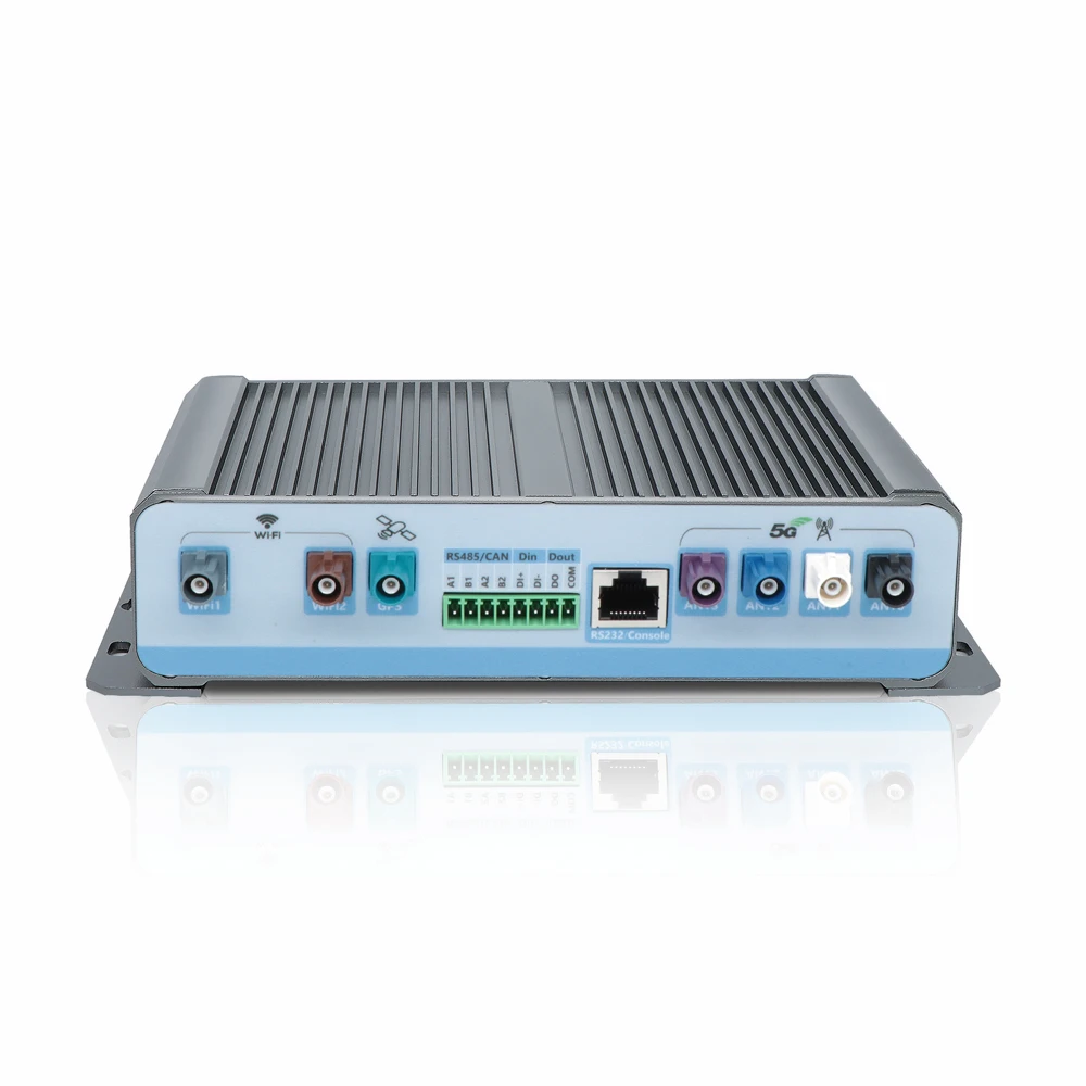 SLK-R690-5G USB GPS CAN RS232/485 منافذ 1x5G مودم 2 فتحات بطاقة Sim مركبة صناعية لاسلكية 5G CPE Wifi6 راوتر