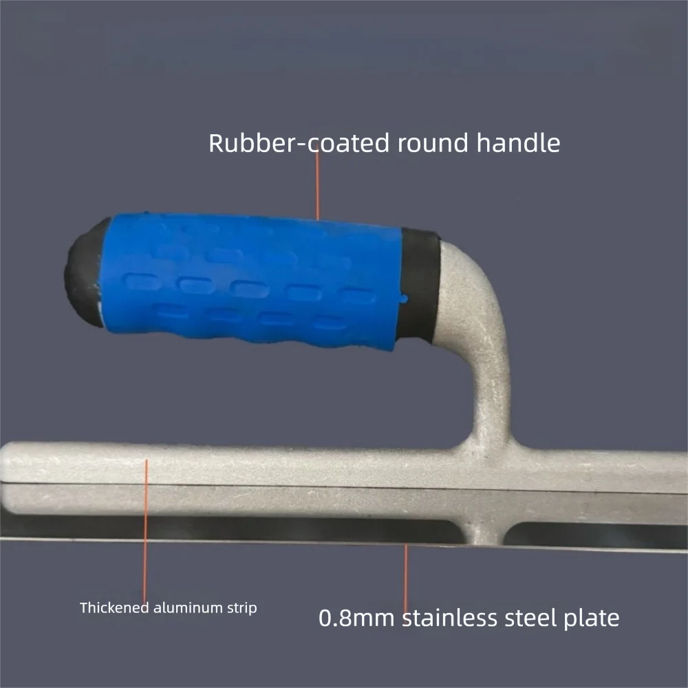 

Rust Resistant Rounded Corner Trowel Comfortable Grip Smooth Plastering Building Plastering Trowel Ergonomic Handle