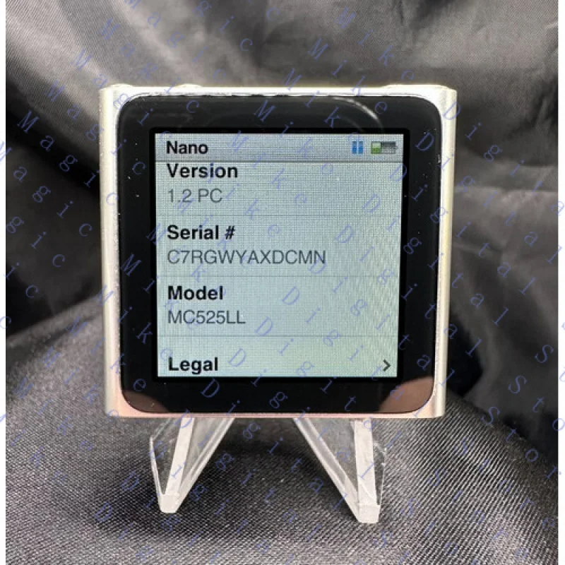 UU  for Apple iPod Nano 6th Gen 8GB Silver MC525LL
