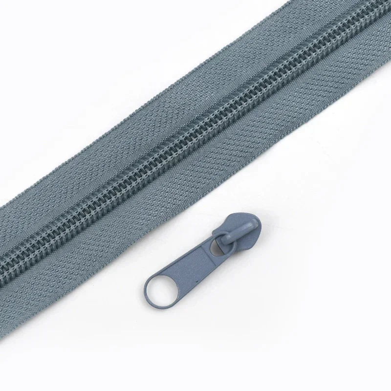 Rainbow Nylon Zipper By Yard with Sliders