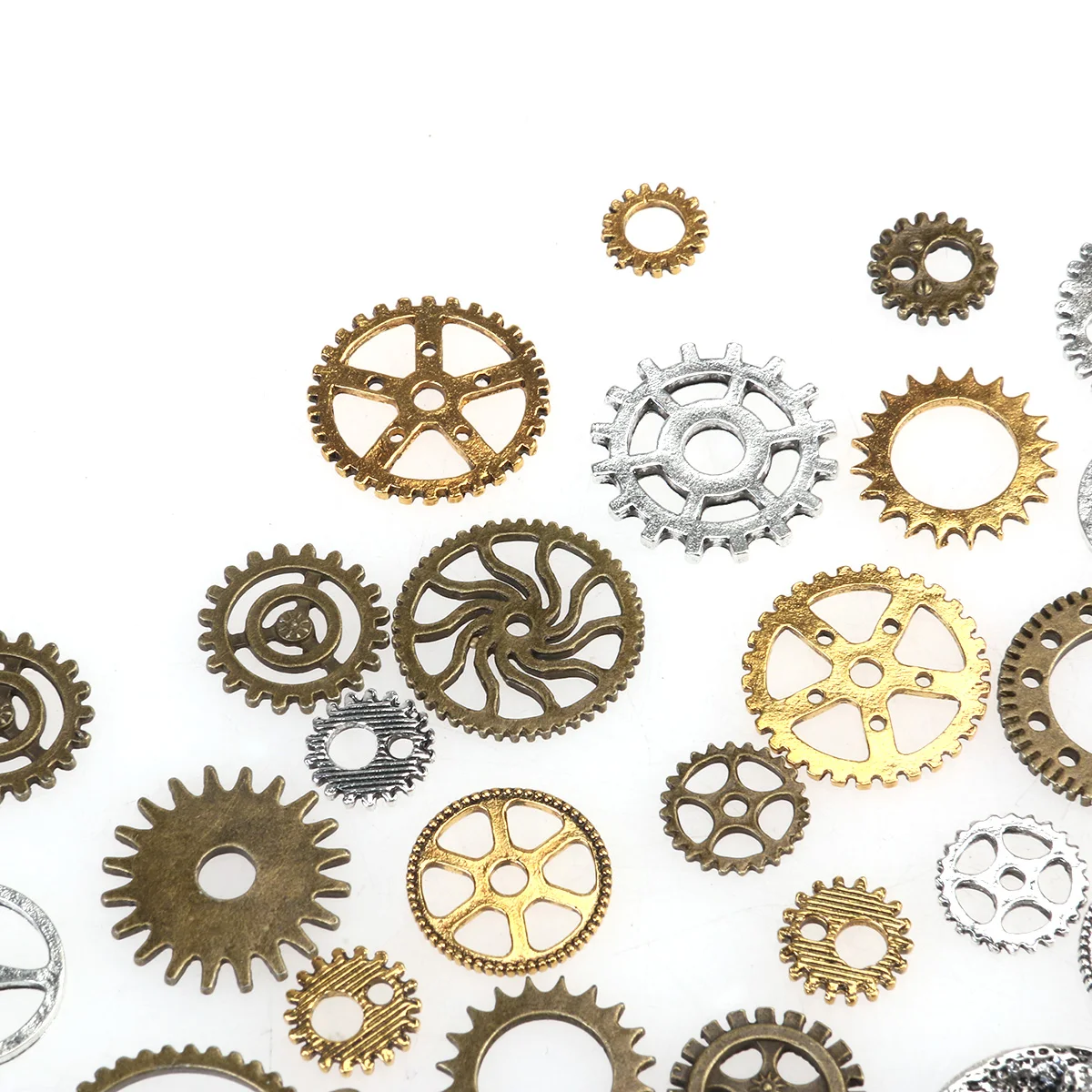 

36g Clock Accessories Vintage Watch Parts Steampunk Style Durable Metal DIY Watchmaking Components for Crafts Jewelry Workshop